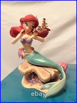 WDCC Disney'The Little Mermaid' Set of 10 Figurines with Boxes & COAs Rare Lot