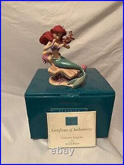 WDCC Disney'The Little Mermaid' Set of 10 Figurines with Boxes & COAs Rare Lot