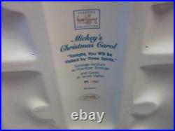 WDCC Disney Tonight You Will Be Visited By Three Spirits Box & COA