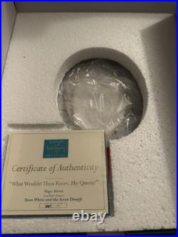 WDCC Disney WHAT WOULDST THOU KNOW, MY QUEEN NIB Magic Mirror Figurine With Coa