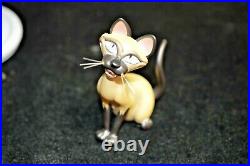 WDCC Disney We are Siamese if you don't please Lady and the Tramp with COA