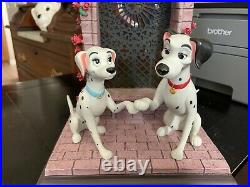 WDCC Disney's 101 Dalmatians GOING TO THE CHAPEL Pongo & Perdita MIB with COA