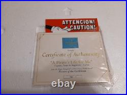 WDCC Disney's A Pirates Life For Me Figurine Needs Repair 700/1500