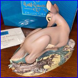 WDCC Disney's Bambi My Little Bambi Bambi & Mother Figurine Box & COA MIB