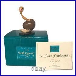 WDCC Disney's Beauty and the Beast Ooh-la-la Babette Figurine with COA & Box