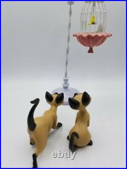 WDCC Disney's Lady and the Tramp We are Siamese if You Don't Please with COA