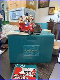 WDCC Donald, Daisy and Donald's Nephews Family Vacation LE 809/1955 NEW COA