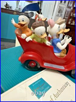 WDCC Donald, Daisy and Donald's Nephews Family Vacation LE 809/1955 NEW COA WDCC Donald, Daisy and Donald's Nephews Family Vacation LE 809/1955 NEW COA