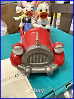 WDCC Donald, Daisy and Donald's Nephews Family Vacation LE 809/1955 NEW COA