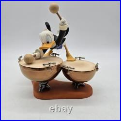 WDCC Donald's Drum Beat Symphony Hour Donald Duck Disney Figurine 1997 COA Box
