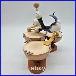 WDCC Donald's Drum Beat Symphony Hour Donald Duck Disney Figurine 1997 COA Box WDCC Donald's Drum Beat Symphony Hour Donald Duck Disney Figurine 1997 COA Box