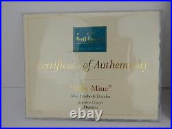 WDCC Dumbo Baby Mine Mrs. Jumbo & Dumbo withModel Sheet, COA, Box 67