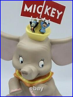 WDCC Dumbo with Timothy Mouse and Jiminy Cricket Spell It Out with COA, No Box