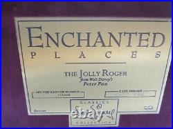 WDCC Enchanted Places The Jolly Roger from Disney's Peter Pan withBox COA Read