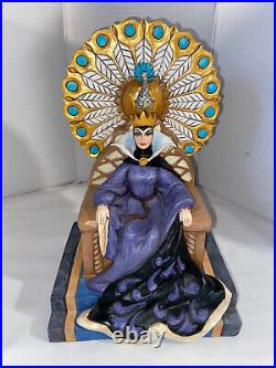 WDCC Enesco Disney Evil Enthroned Queen Figurine Jim Shore Snow White WithOrig Box
