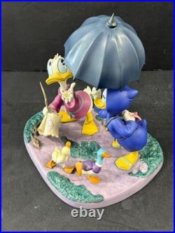 WDCC Fantasia 2000 Donald & Daisy Looks Like Rain with Box & COA