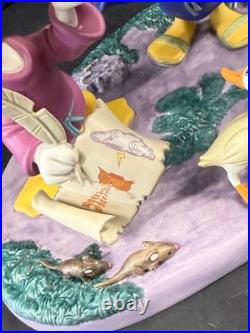 WDCC Fantasia 2000 Donald & Daisy Looks Like Rain with Box & COA