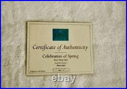 WDCC Fantasia Celebration Of Spring Dew Drop Fairy LE 1560/2000 Original Box&COA