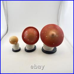 WDCC Fantasia Dancing Mushroom Lot Set of 3 Figurines with Hop Low Box COA Disney WDCC Fantasia Dancing Mushroom Lot Set of 3 Figurines with Hop Low Box COA Disney
