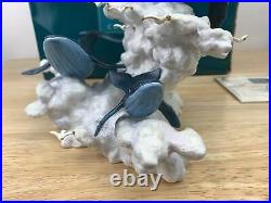 WDCC Fantasia Soaring In The Clouds Mom Dad & Baby Whale w Box