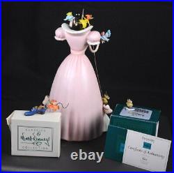 WDCC Fig CINDERELLA A Lovely Dress For Cinderelly & Miniatures GUS Box & COA