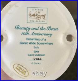 WDCC Figure Dreaming of a Great Wide Somewhere Belle WithBox + COA Mint