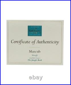 WDCC Figurine Mowgli Mancub, Disney's Jungle Book