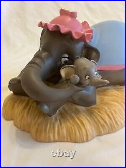 WDCC Figurine Mrs. Jumbo & Dumbo Baby Mine Walt Disney Classic with Box & COA