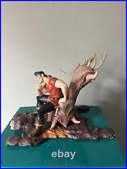 WDCC GASTON Scheming Suitor from BEAUTY & THE BEAST Box/ COA