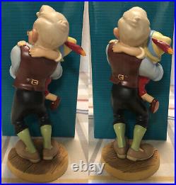 WDCC GEPPETTO & PINOCCHIO A FATHER'S JOY FIGURINE With BOX AND C OF A. EXCELLENT