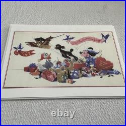 WDCC Holiday Card Series A Heartfelt Surprise N. L. E. With Litho