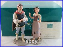 WDCC I'm Wishing for the One I Love Snow White and Prince in Box with COA
