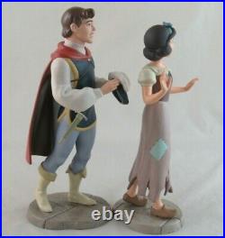 WDCC I'm Wishing for the One I Love Snow White and Prince in Box with COA