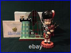 WDCC It's A Small World Scotland Highland Laddie + Box & COA