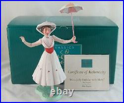 WDCC It's a Jolly Holiday with Mary from Mary Poppins in Box with COA