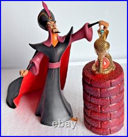 WDCC Jafar Oh Mighty Evil One 1998 Aladdin Villains Disney Box Complete