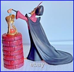 WDCC Jafar Oh Mighty Evil One 1998 Aladdin Villains Disney Box Complete