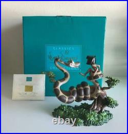 WDCC Jungle Book Mowgli Kaa Trust in Me Walt Disney Classics Villains Figurine