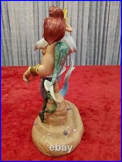 WDCC LIMITED EDITION Disney Ariel & Triton Little Mermaid Morning Daddy COA/Box