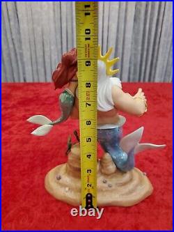 WDCC LIMITED EDITION Disney Ariel & Triton Little Mermaid Morning Daddy COA/Box