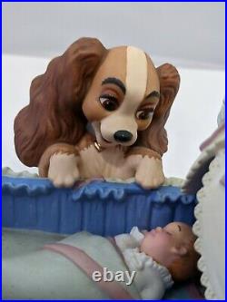 WDCC Lady & Baby Welcome Little Darling Disney's Lady & The Tramp w COA