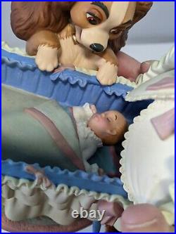 WDCC Lady & Baby Welcome Little Darling Disney's Lady & The Tramp w COA