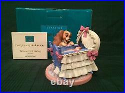 WDCC Lady and the Tramp Lady and Cradle Welcome Little Darling + Box & COA