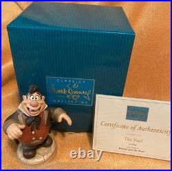 WDCC Le Fou The Fool Beauty and the Beast New in Box Never Displayed COA