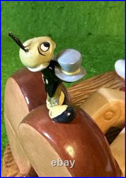 WDCC Limit. Ed Pinocchio & Jiminy Cricket Anytime You Need Me, Just Whistle