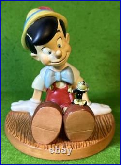 WDCC Limit. Ed Pinocchio & Jiminy Cricket Anytime You Need Me, Just Whistle