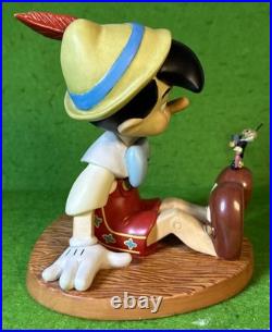 WDCC Limit. Ed Pinocchio & Jiminy Cricket Anytime You Need Me, Just Whistle