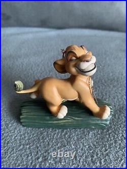 WDCC Lion King 4 Piece Figurine Set- Timon, Zazu, Pumba, Simba