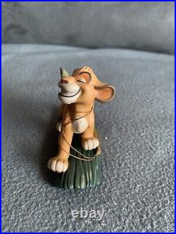 WDCC Lion King 4 Piece Figurine Set- Timon, Zazu, Pumba, Simba