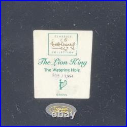 WDCC Lion King The Watering Hole Simba, Nala, Zazu Limited Edition 508/1994